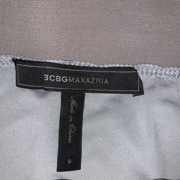 BCBG skirt silver sequin - Picture 2 of 2